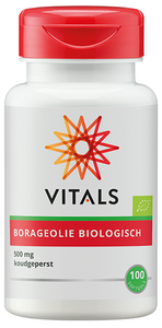 Vitals Borageolie Biologisch Capsules