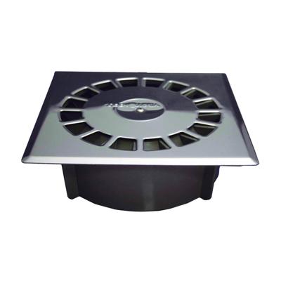 Afvoer Tecnoagua T-88 I PVC Roestvrij staal 16,5 x 16,5 x 5,7 cm Ø 7,5 - 5 cm Verticaal