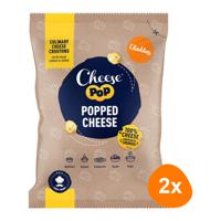Cheesepop - Gepofte Cheddar kaas - 2x 500g