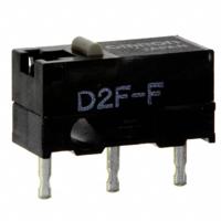 Omron D2F-F Microschakelaar 30 V/DC 0.5 A 1x aan/(aan) 1 stuk(s) Bag