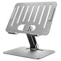 Mobilize Foldable Aluminium Tablet Stand Silver