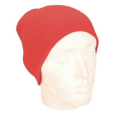 Myrtle Beach Beanie wintermuts - rood - voor volwassenen - Acryl - dubbel laags