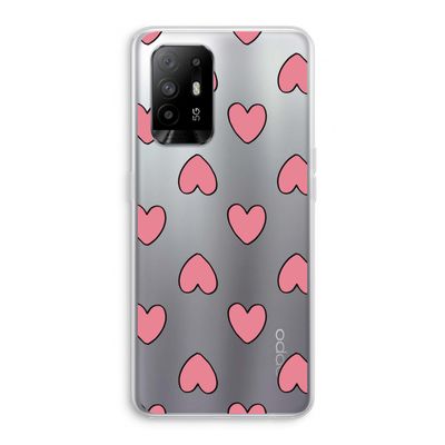Ondersteboven verliefd: Oppo A94 5G Transparant Hoesje
