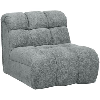 Leen Bakker - Draaifauteuil Beau - Raven - Stof - Grijs - 98x81x77 Cm