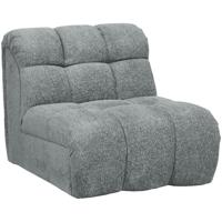 Leen Bakker - Draaifauteuil Beau - Raven - Stof - Grijs - 98x81x77 Cm