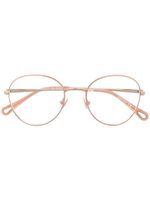 Chloé Eyewear lunettes de vue à monture ronde - Or