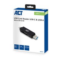 ACT Connectivity USB-C/USB-A kaartlezer, SD/micro SD kaartlezer - thumbnail