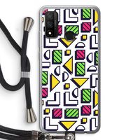 8-bit N°4: Huawei P Smart (2020) Transparant Hoesje met koord