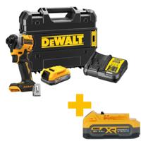 DeWALT DCF850E1T Compacte accu slagschroevendraaier 205Nm 18V XR 1.7Ah POWERSTACK in TSTAK