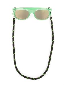 RAY-BAN JUNIOR lunettes de soleil à monture d'inspiration wayfarer - Vert