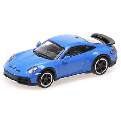 Minichamps Modelauto - Porsche 911 - blauw - 6 x 2 x 2 cm - speelgoedauto Minichamps Modelauto - Porsche 911 - blauw - 6 x 2 x 2 cm - speelgoedauto