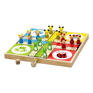 Houten Ludo Spel