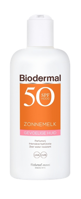 Biodermal Gevoelige Huid Zonnemelk - Zonnebrand met SPF50