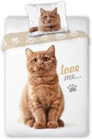 Animal Pictures Dekbedovertrek Love Me - Eenpersoons - 140 x 200 cm - Wit Animal Pictures Dekbedovertrek Love Me - Eenpersoons - 140 x 200 cm - Wit