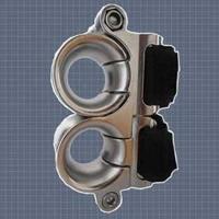 Wichard Scepter Geleide Oog Dubbel Rvs Voor 25 Mm Paal 20 Mm Lijn Default