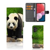 Samsung Galaxy A13 (4G) | Telefoonhoesje | Met pasjeshouder | Panda