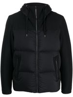 Herno padded hooded down jacket - Noir