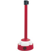 Moravia Waarschuwingsstandaard rood Afzetpaal Staat zelfstandig op de grond Riem- of kettinglengte 3 m