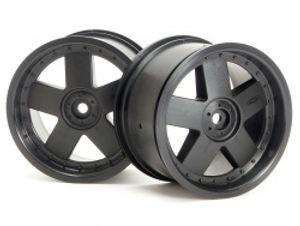 Gt 5 wheel black (83x56mm/2pcs)