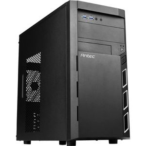 Antec VSK3000 Elite tower behuizing 2x USB-A 3.2 (5 Gbit/s), 2x Audio