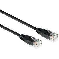 ACT Zwart 5,0 meter U/UTP CAT6 patchkabel met RJ45 connectoren