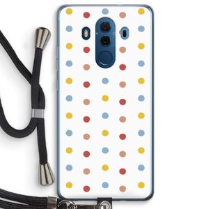 Bollen: Huawei Mate 10 Pro Transparant Hoesje met koord
