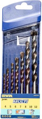 Irwin multimateriaalboren set 7-delig
