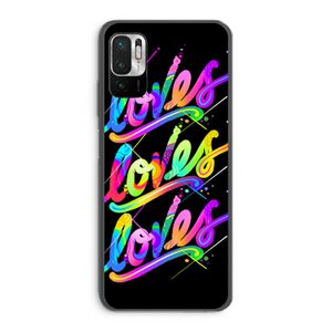 Loves: Xiaomi Redmi Note 10 5G Transparant Hoesje