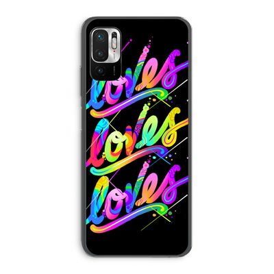 Loves: Xiaomi Redmi Note 10 5G Transparant Hoesje