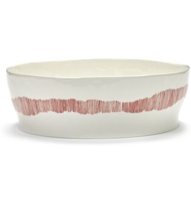 SERAX - Feast by Ottolenghi - Saladeschaal L27,5x27,5 H9,5cm wit