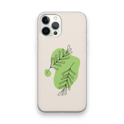 Beleaf in you: iPhone 12 Pro Transparant Hoesje