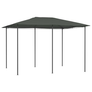 VidaXL Prieel 160 g/m² 3x4x2,6 m antracietkleurig