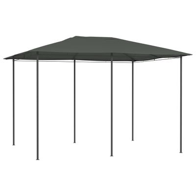 VidaXL Prieel 160 g/m² 3x4x2,6 m antracietkleurig