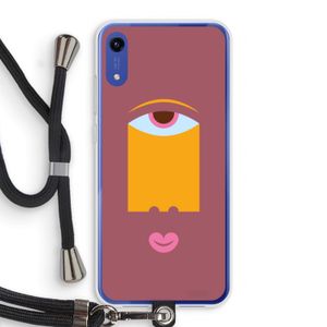 Mono V: Honor Play 8A Transparant Hoesje met koord
