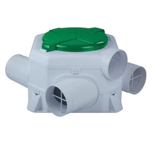 S&P Woonhuisventilator OZEO-E ECOWATT 2 RF - met eurostekker en afstandsbediening (uitlopend op=op !! )