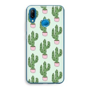 Cactus Lover: Huawei P20 Lite Transparant Hoesje