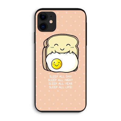 Sleep All Day: iPhone 11 Biologisch afbreekbaar hoesje