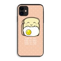 Sleep All Day: iPhone 11 Biologisch afbreekbaar hoesje