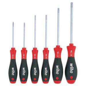 SoftFinish TORX Tamper Resistant-schroevendraaierset, 6-delig 24506 Wiha