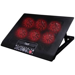 Inca INC-601GMS laptop cooling pad 43,2 cm (17") 2500 RPM Zwart