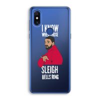 Sleigh Bells Ring: Xiaomi Mi Mix 3 Transparant Hoesje