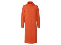 esmara Dames grofgebreide jurk (M (40/42), Oranje)