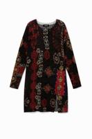 Lange trui van 100% katoen - BLACK - XS