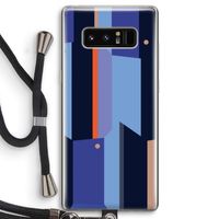 Gestalte 3: Samsung Galaxy Note 8 Transparant Hoesje met koord