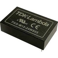 TDK PXG-M15-24WD12 DC/DC-converter 24 V/DC 15 V/DC, -15 V/DC 0.625 A 15 W Aantal uitgangen: 2 x Inhoud 1 stuk(s) - thumbnail