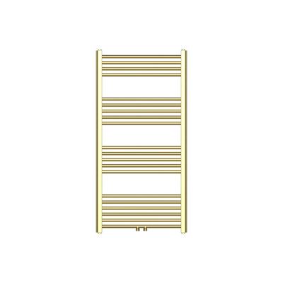 Belrad Handdoekradiator - middenaansluiting - 1200X600mm - 414Watt - Goud BWGO1200600