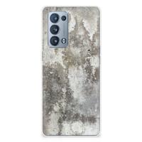 OPPO Reno 6 Pro Plus 5G | TPU | Siliconen hoesje | Beton Print