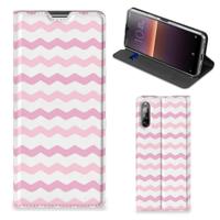 Sony Xperia L4 | Hoesje met Magneet | Waves Roze