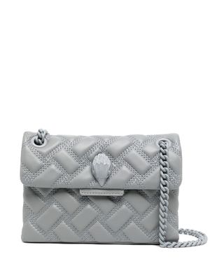 Kurt Geiger London sac Kensington à deign matelassé - Gris