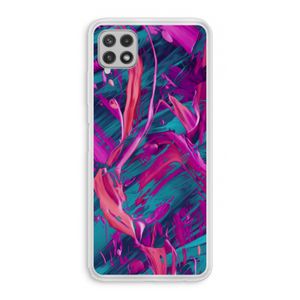 Pink Clouds: Samsung Galaxy A22 4G Transparant Hoesje